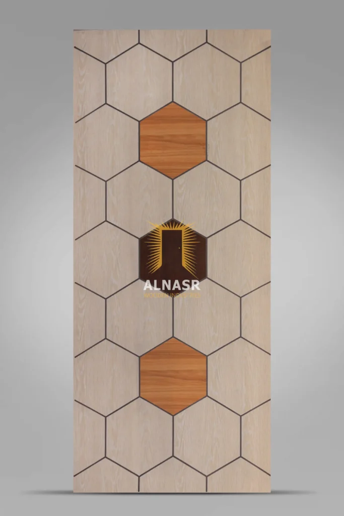 TC2915 alnasr wooden industries two colors decor veneer مصنع النصر للصناعات الخشبية وش باب ديكور 2 لون