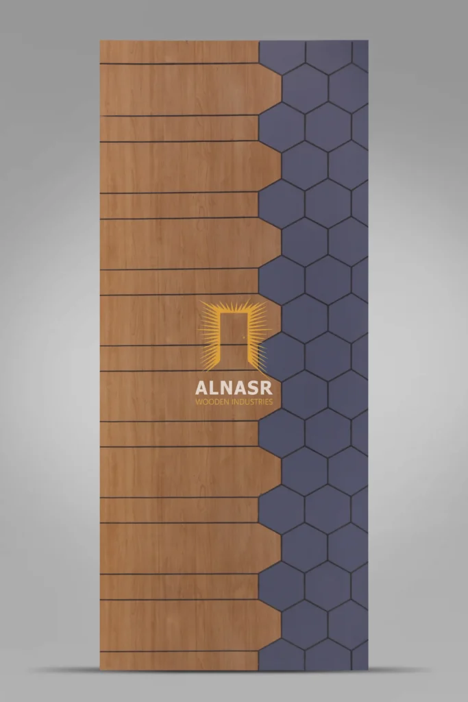 TC2917 alnasr wooden industries two colors decor veneer مصنع النصر للصناعات الخشبية وش باب ديكور 2 لون