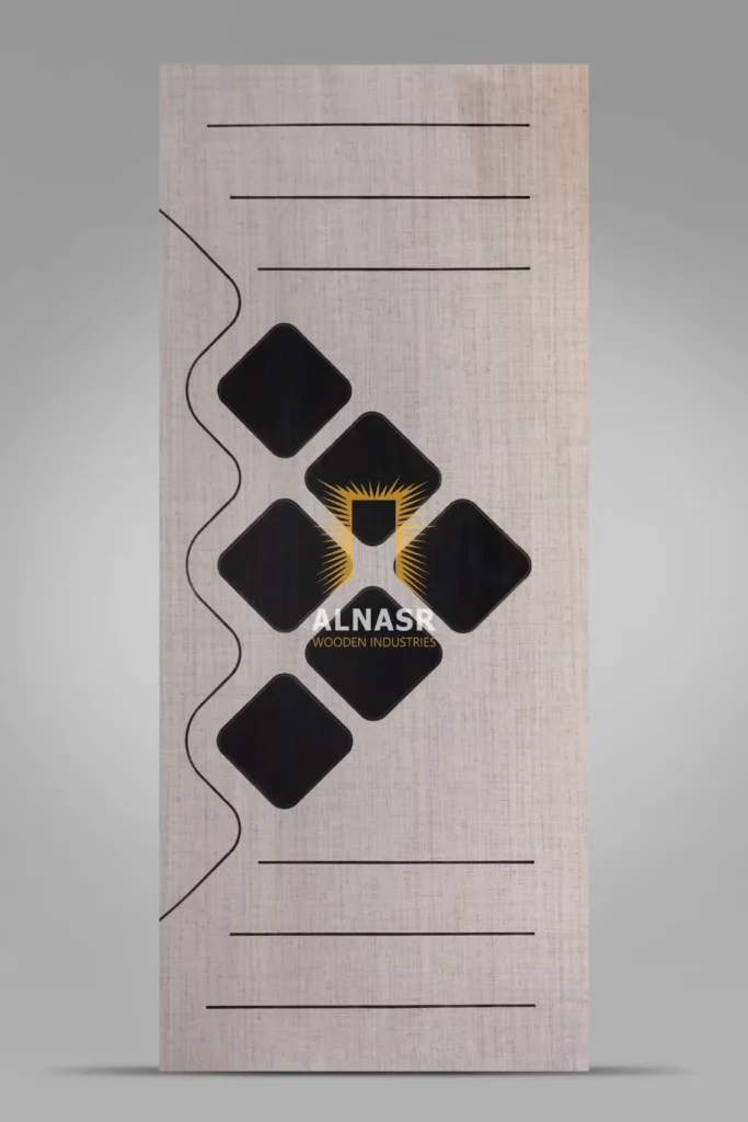 TC2918 alnasr wooden industries two colors decor veneer مصنع النصر للصناعات الخشبية وش باب ديكور 2 لون