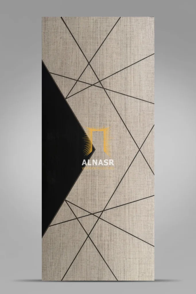 TC2928 alnasr wooden industries two colors decor veneer مصنع النصر للصناعات الخشبية وش باب ديكور 2 لون