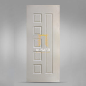 WH2468 alnasr wooden industries shop white hdf veneer النصر للصناعات الخشبية ستور وش باب أبيض إتش دي إف