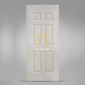 WH2469 alnasr wooden industries shop white hdf veneer النصر للصناعات الخشبية ستور وش باب أبيض إتش دي إف