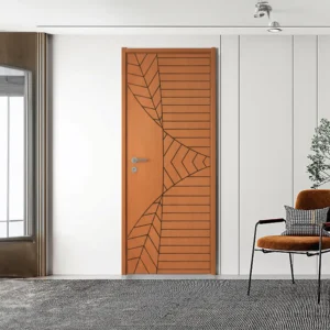 وش باب فويل حفر CNC + تشطيب باتينا