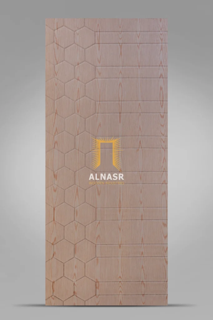 PD2025 alnasr wooden industries pressed decor veneer النصر للصناعات الخشبية وش باب ديكور مضغوط