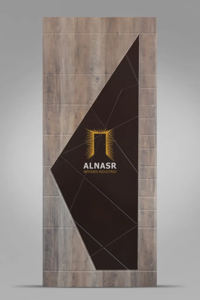 PD2037 alnasr wooden industries pressed decor veneer النصر للصناعات الخشبية وش باب ديكور مضغوط