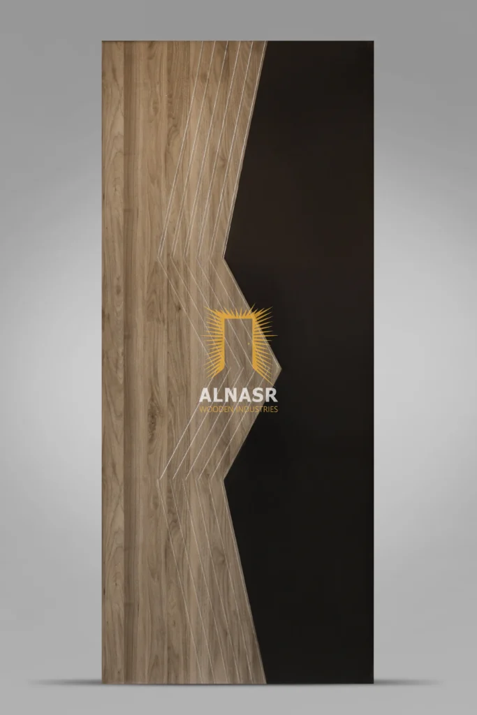 PD2043 alnasr wooden industries pressed decor veneer النصر للصناعات الخشبية وش باب ديكور مضغوط