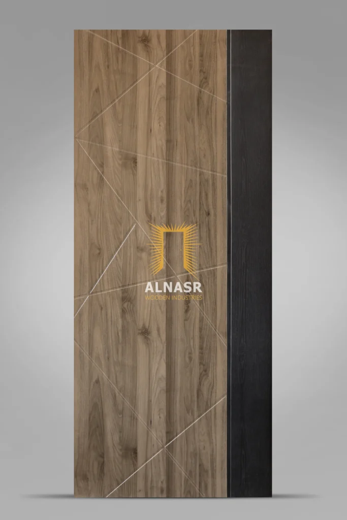 PD2045 alnasr wooden industries pressed decor veneer النصر للصناعات الخشبية وش باب ديكور مضغوط
