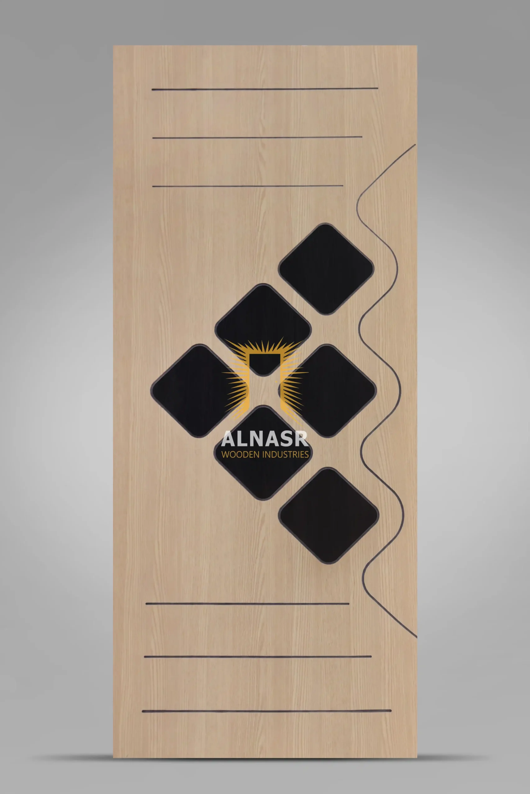 A13-TC1 alnasr wooden industries 2 colors decor veneer النصر للصناعات الخشبية وش باب ديكور 2 لون