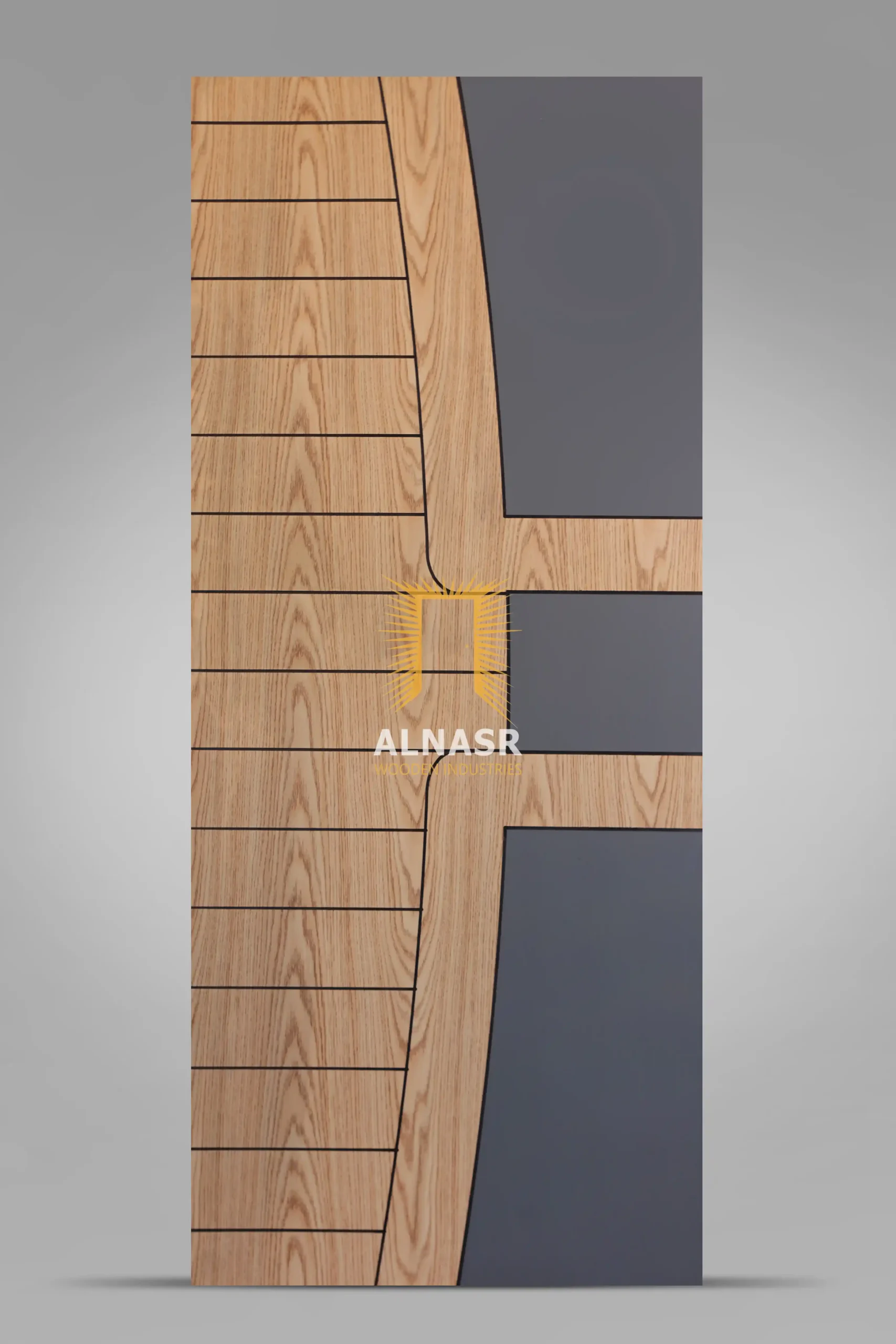A26-TC4 alnasr wooden industries 2 colors decor veneer النصر للصناعات الخشبية وش باب ديكور 2 لون