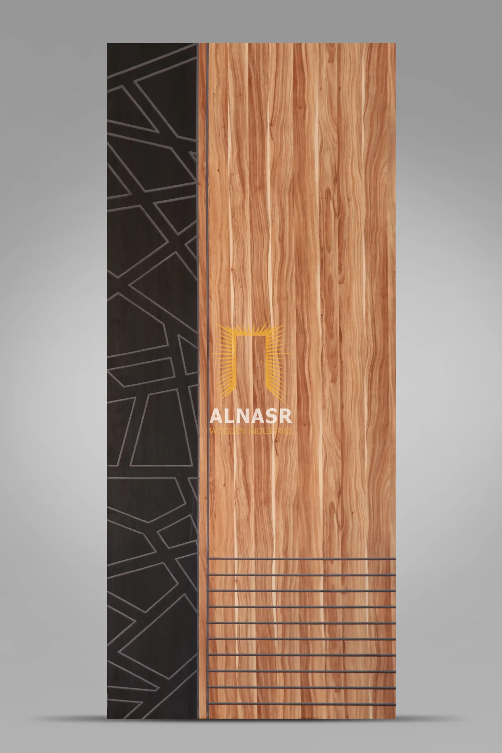 A31-TC1 alnasr wooden industries 2 colors decor veneer النصر للصناعات الخشبية وش باب ديكور 2 لون