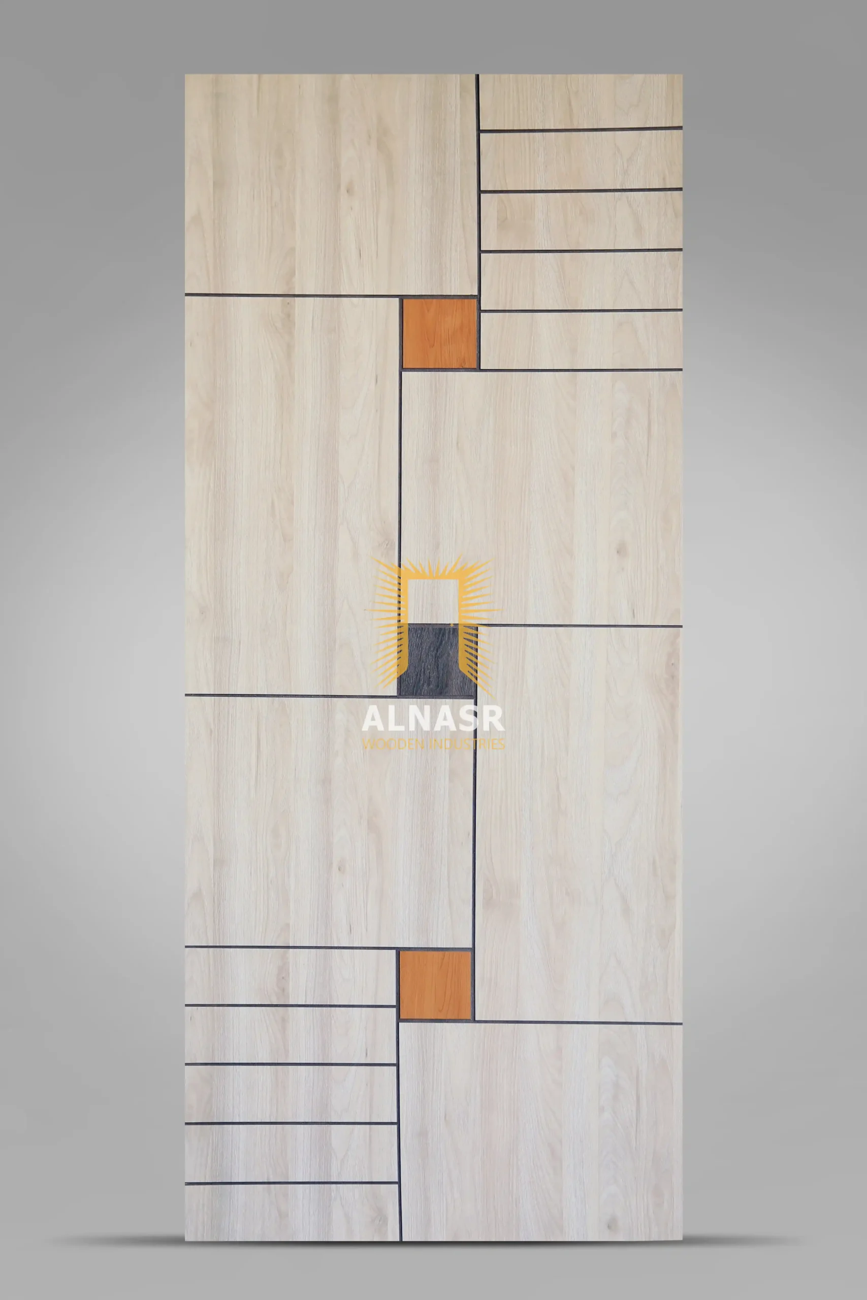 A7-TC4 alnasr wooden industries 2 colors decor veneer النصر للصناعات الخشبية وش باب ديكور 2 لون