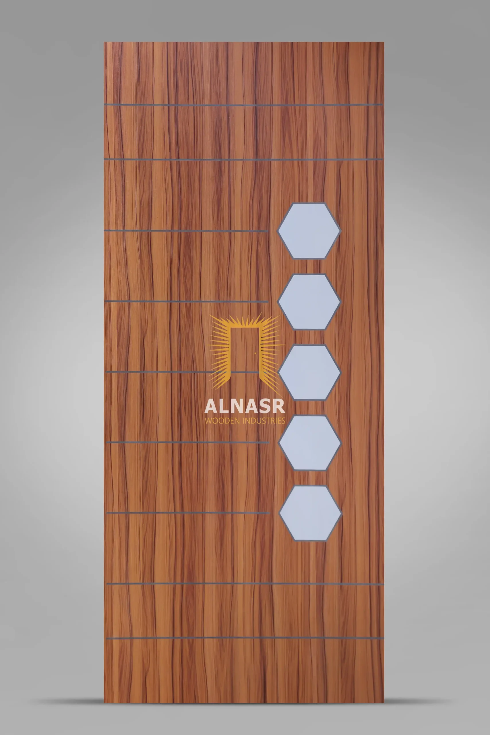 A75-TC1 alnasr wooden industries 2 colors decor veneer النصر للصناعات الخشبية وش باب ديكور 2 لون