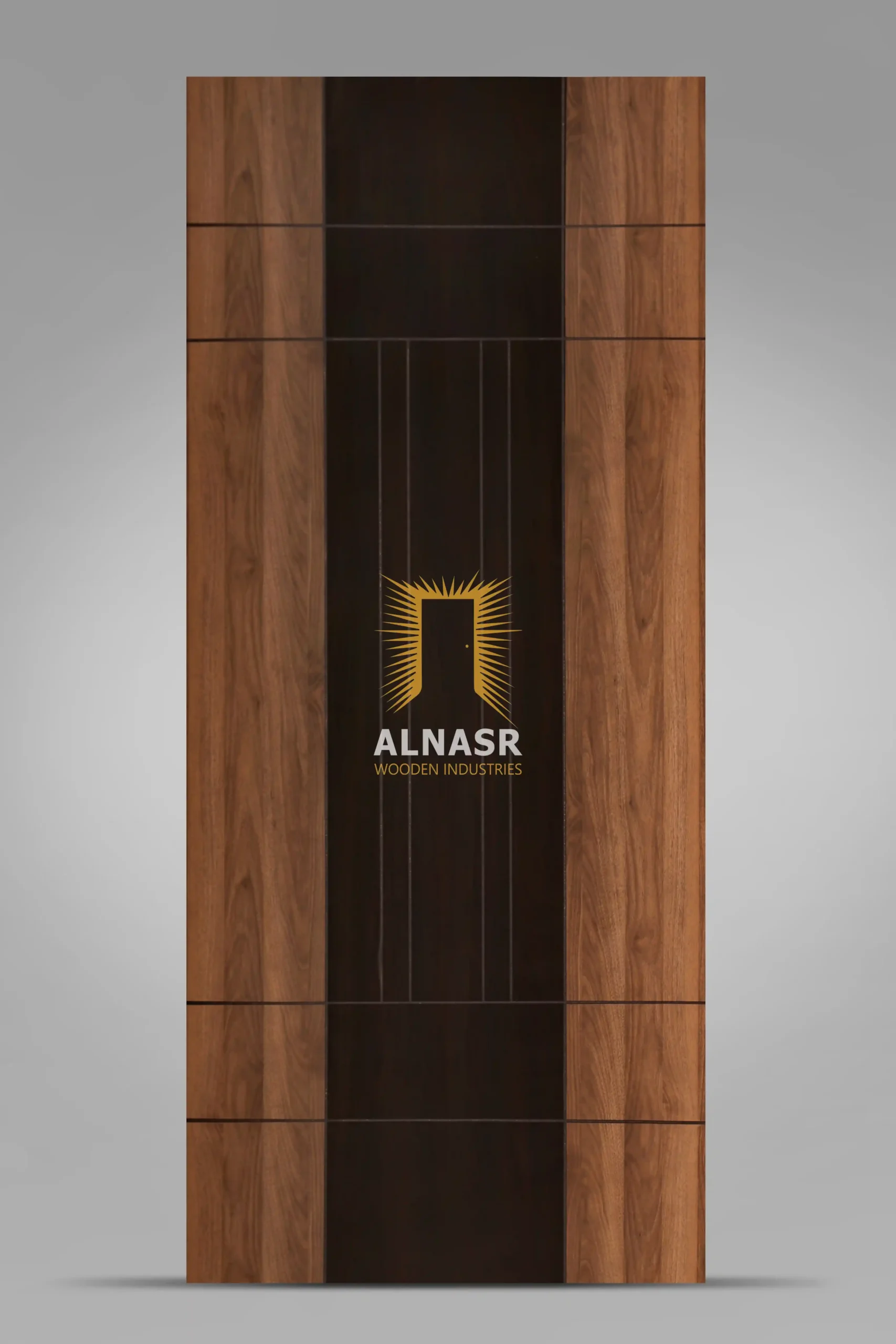 A76-TC1 alnasr wooden industries 2 colors decor veneer النصر للصناعات الخشبية وش باب ديكور 2 لون