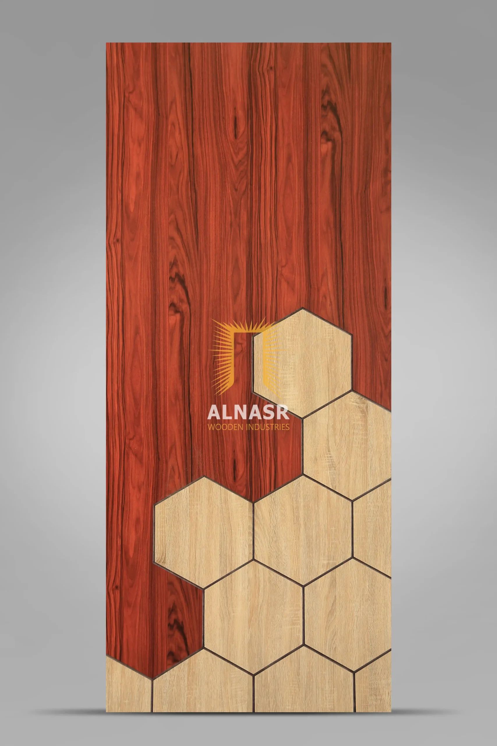 A9-TC1 alnasr wooden industries 2 colors decor veneer النصر للصناعات الخشبية وش باب ديكور 2 لون