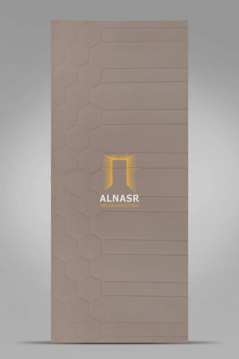 M6-PS alnasr wooden industries pressed solid veneer النصر للصناعات الخشبية وش باب سادة مضغوط-