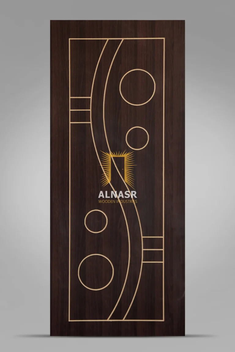 R103-FC1 alnasr wooden industries foil cnc veneer النصر للصناعات الخشبية وش باب فويل سي ان سي-