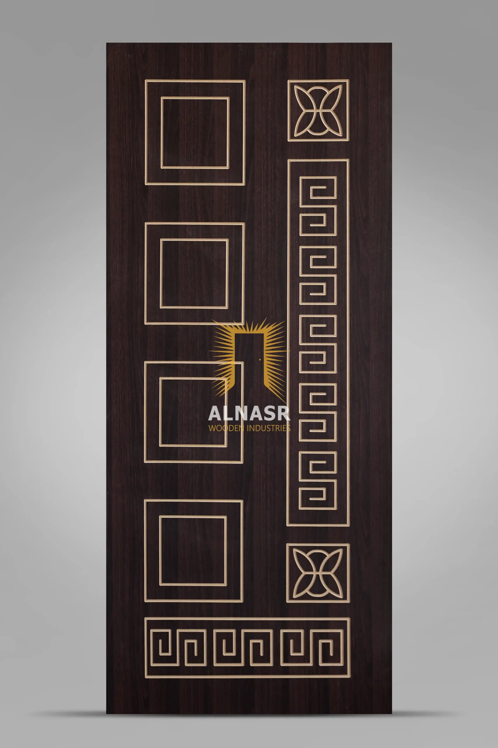 R46-FC1 alnasr wooden industries foil cnc veneer النصر للصناعات الخشبية وش باب فويل سي ان سي-
