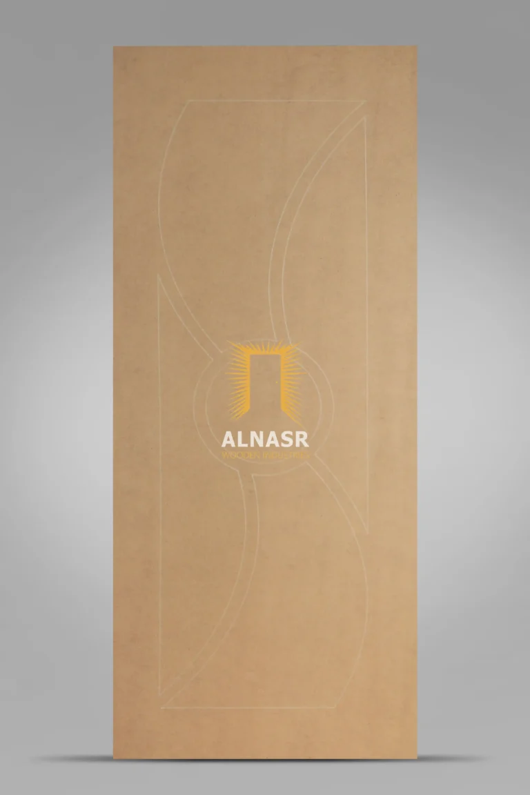 R47-SC alnasr wooden industries solid cnc veneer النصر للصناعات الخشبية وش باب سادة سي ان سي-