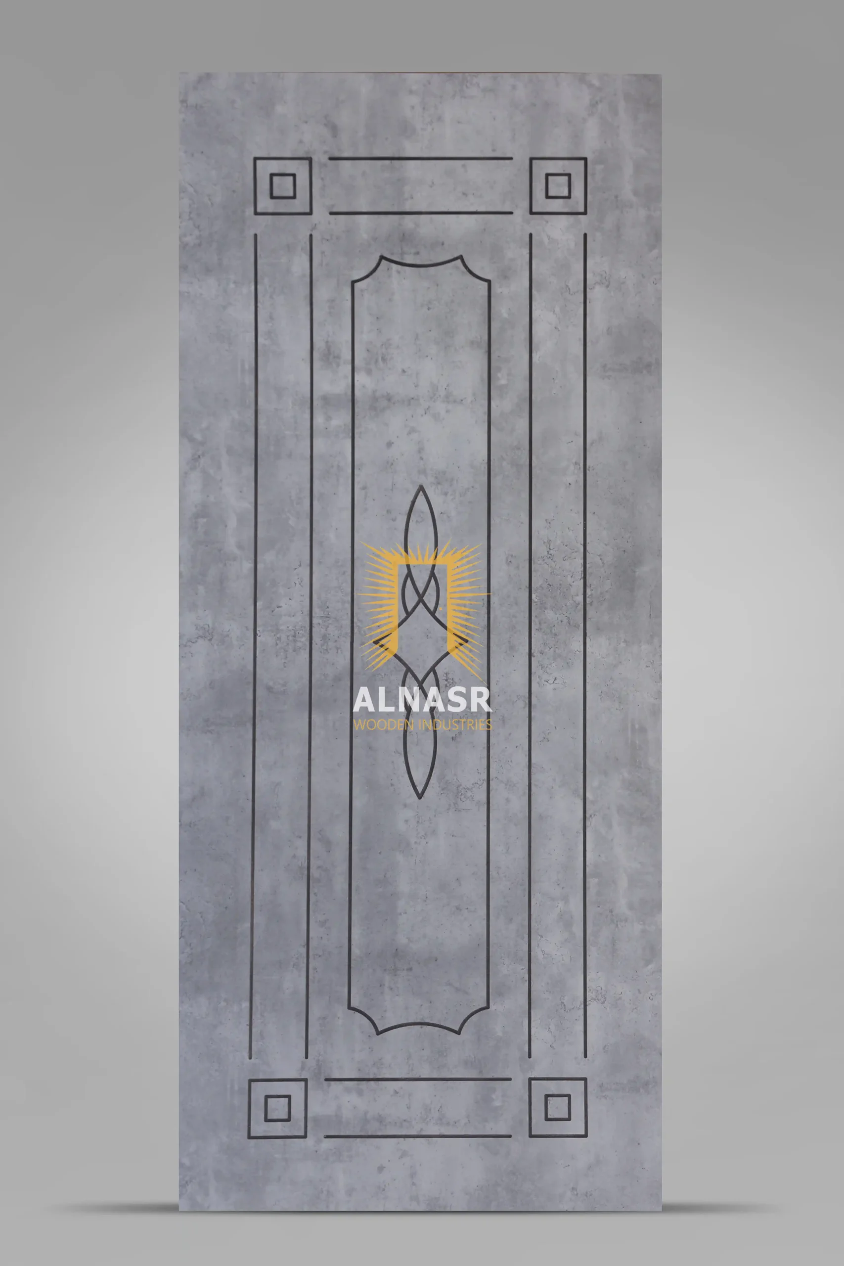 R49-FC3 alnasr wooden industries foil cnc veneer النصر للصناعات الخشبية وش باب فويل سي ان سي-