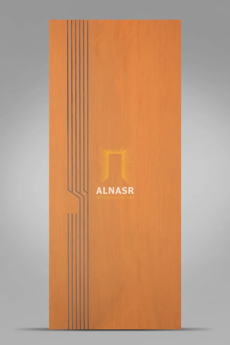 R58-FC5 alnasr wooden industries foil cnc veneer النصر للصناعات الخشبية وش باب فويل سي ان سي-