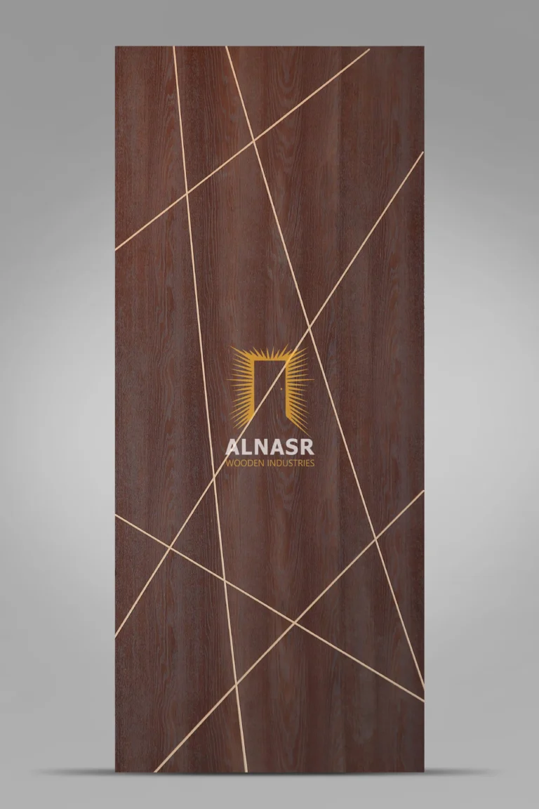 R63-FC1 alnasr wooden industries foil cnc veneer النصر للصناعات الخشبية وش باب فويل سي ان سي-