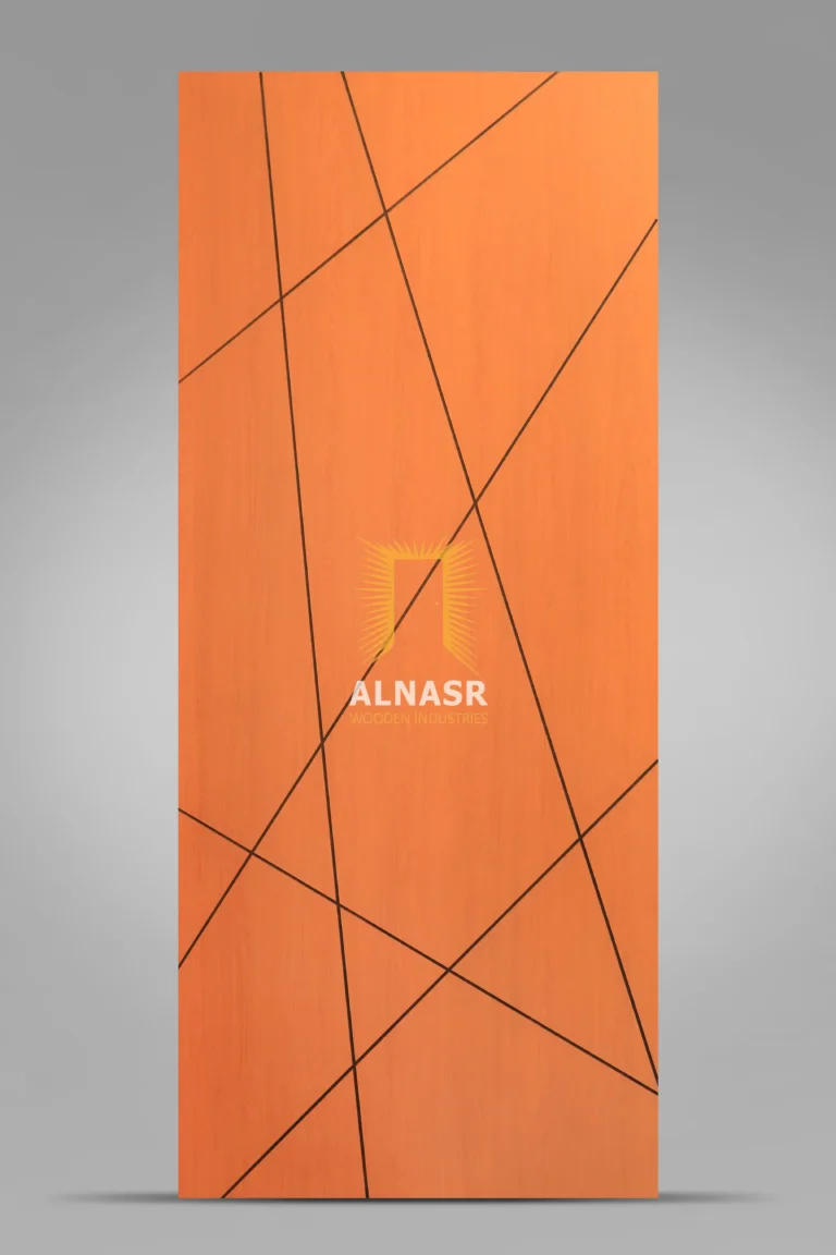 R63-FC4 alnasr wooden industries foil cnc veneer النصر للصناعات الخشبية وش باب فويل سي ان سي-