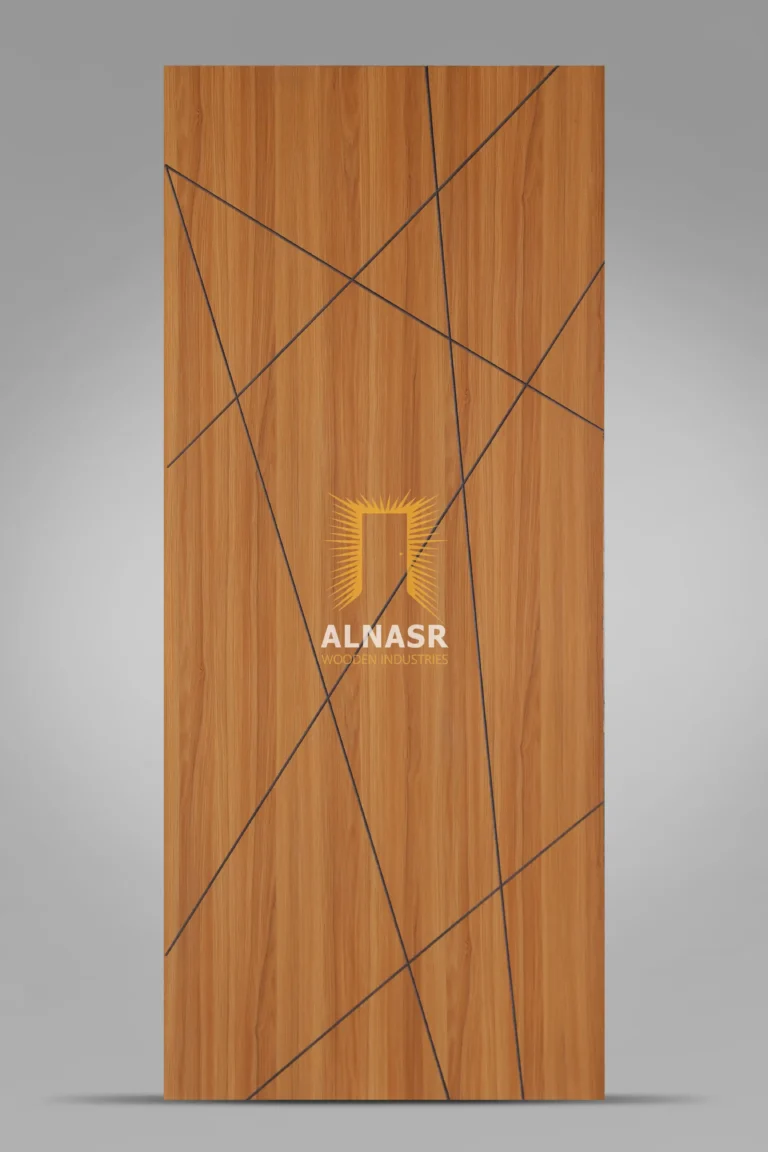 R63-FC5 alnasr wooden industries foil cnc veneer النصر للصناعات الخشبية وش باب فويل سي ان سي-