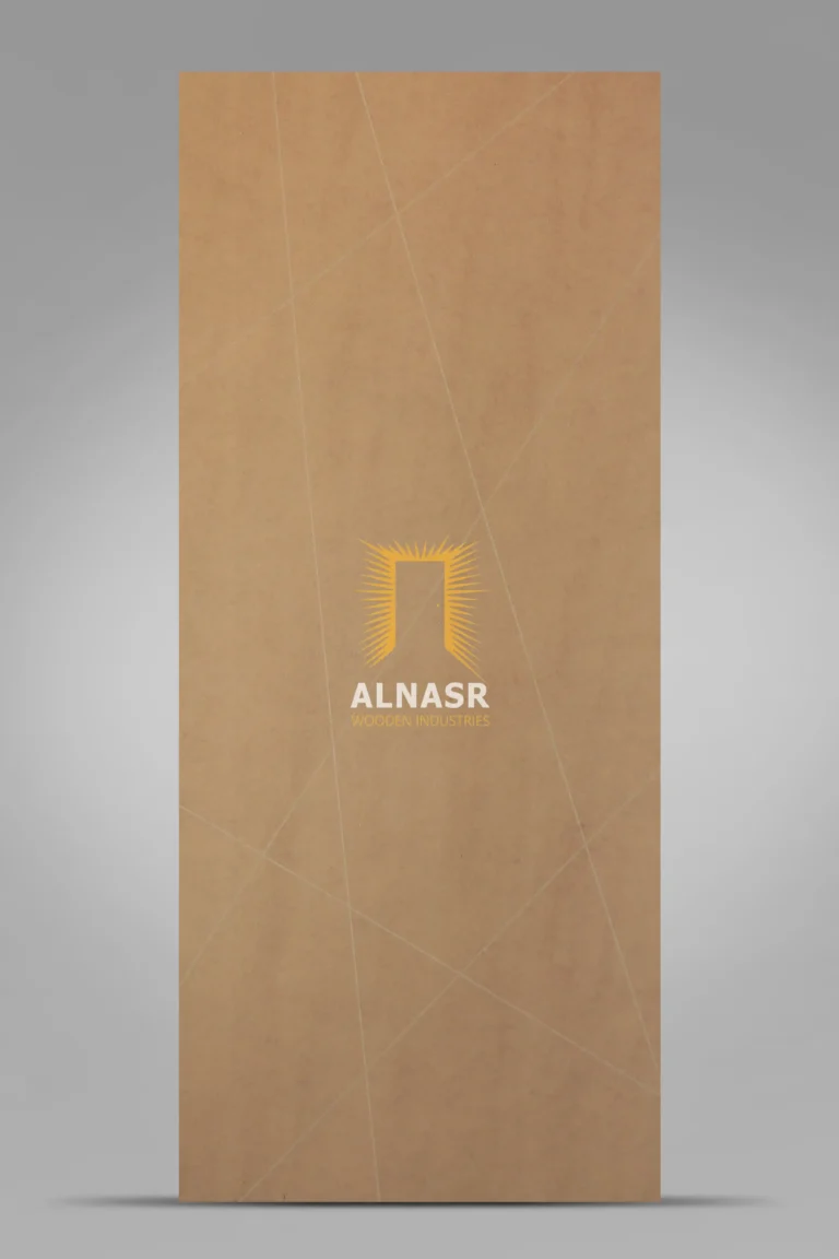 R63-SC alnasr wooden industries solid cnc veneer النصر للصناعات الخشبية وش باب سادة سي ان سي-
