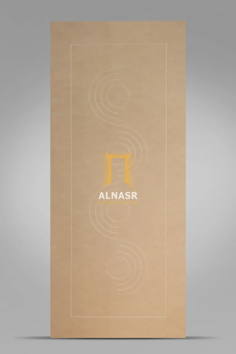 R75-SC alnasr wooden industries solid cnc veneer النصر للصناعات الخشبية وش باب سادة سي ان سي-
