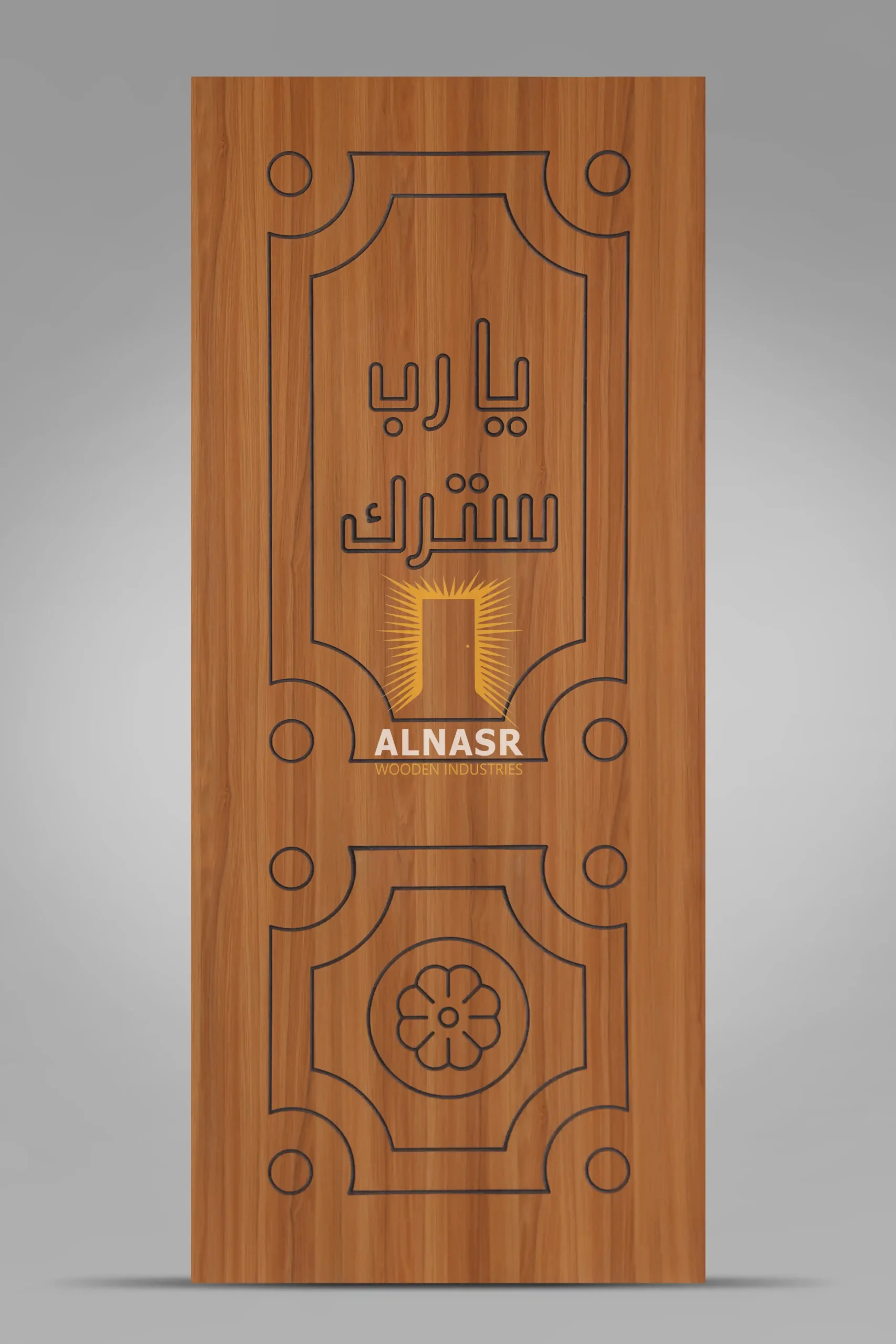 RS2-FC1 alnasr wooden industries foil cnc veneer النصر للصناعات الخشبية وش باب فويل سي ان سي-