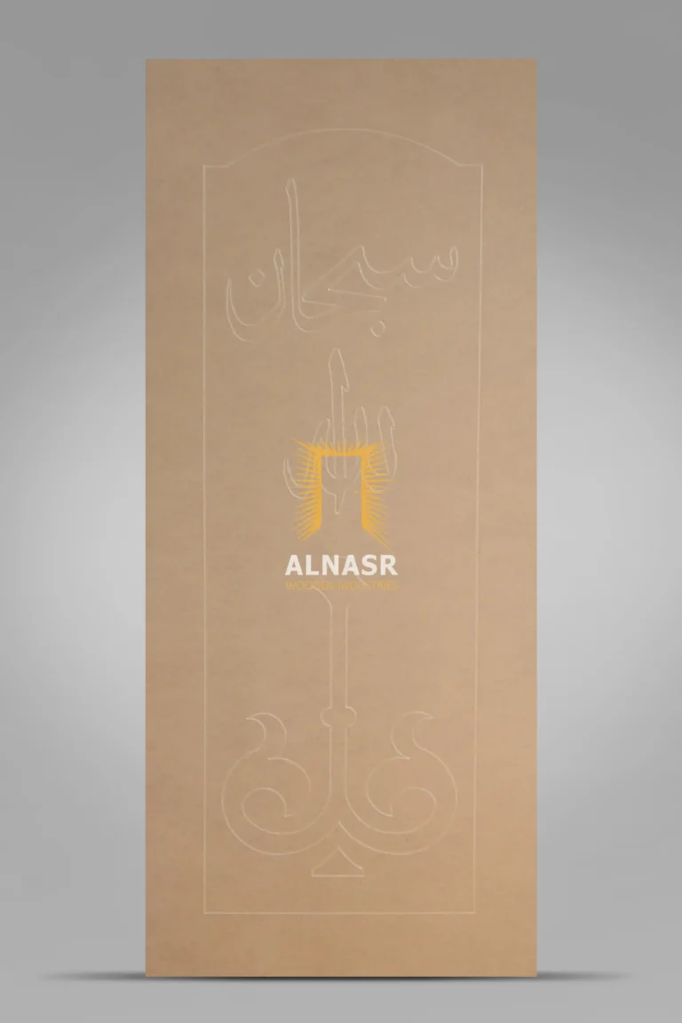 RS8-SC alnasr wooden industries solid cnc veneer النصر للصناعات الخشبية وش باب سادة سي ان سي-