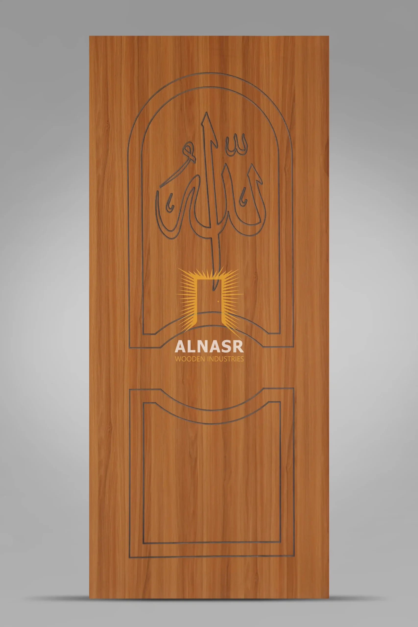 RS9-FC1 alnasr wooden industries foil cnc veneer النصر للصناعات الخشبية وش باب فويل سي ان سي-